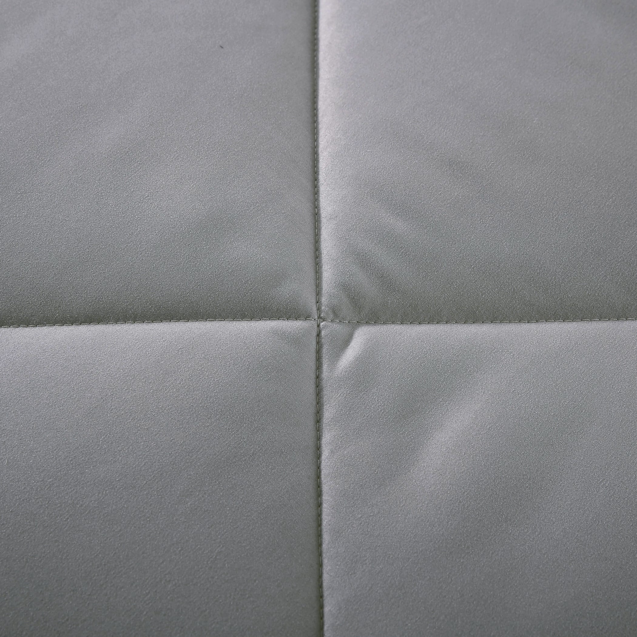 St. James Home Microfiber Nano Comforter, White, King