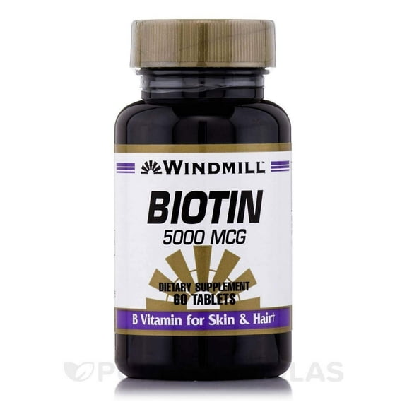 Windmill Biotin 5000 mcg Tablets 60 Tablets