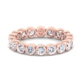 thumbnail image 2 of Christi - 3 Carat Bezel Set Round Cut Diamond Eternity Band, 2 of 2