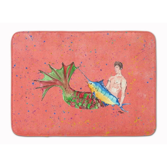 Merman Machine Washable Memory Foam Mat