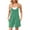 Green, variant on Women's 2025 Summer Casual Sleeveless Striped Rompers Loose Spaghetti Strap Shorts Overalls Cute Jumpsuit with Pockets Green 2XL