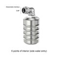 thumbnail image 1 of 304 Stainless Steel Automatic Water Level Control Float Valve with Auto Shut Off, Mini Ball Valve for Tank Toilet, 1 of 5
