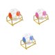 thumbnail image 4 of Methold Pelotas de ejercicio para mascotas con soporte, animales, juguetes al aire libre, plástico transparente, pelota para trotar conveniente, tienda Suministros para perros Tipo 1 Methold PT001437-01, 4 of 6