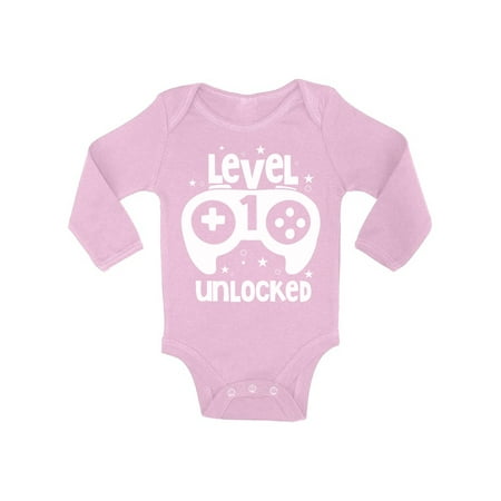

Awkward Styles 1st Birthday Bodysuit Gamer Baby Romper