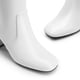 thumbnail image 3 of Botas DREAM PAIRS DWUMKB2517 Blancas Altas hasta la Rodilla con Punta Cuadrada, 3 of 8
