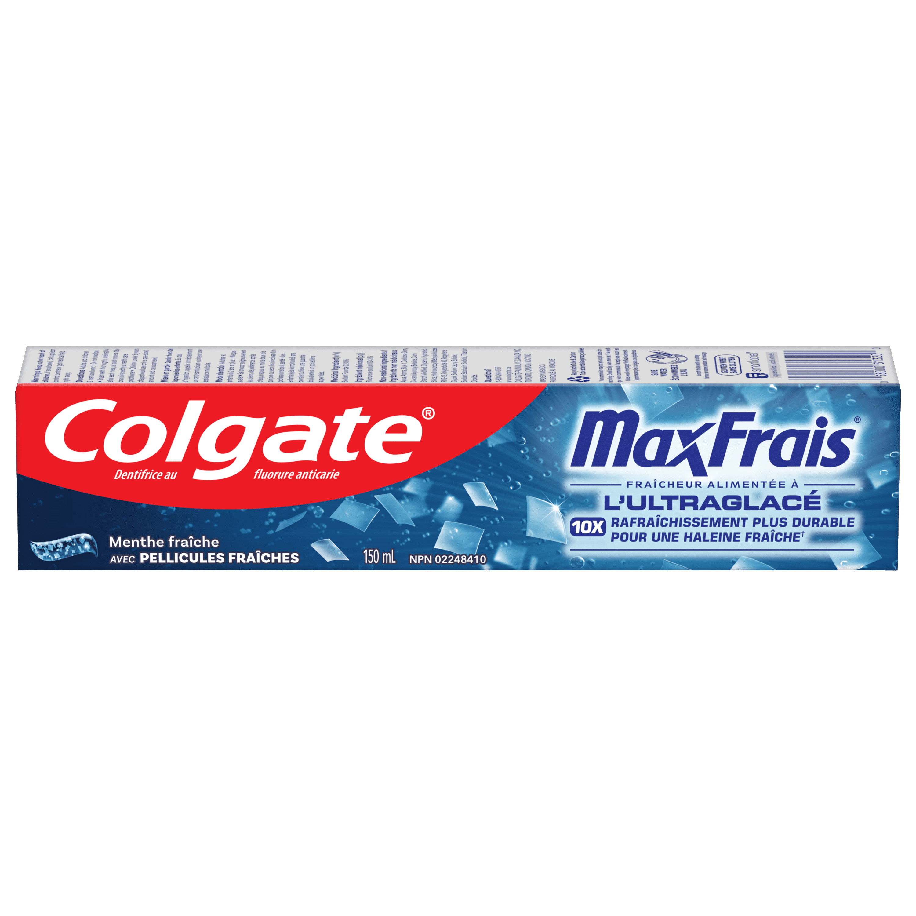 Dentifrice Colgate MaxFrais à la menthe fraîche, 150 ml