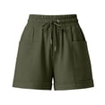 thumbnail image 7 of GUACER Casual Shorts for Women with Pockets Elastic Waist Drawstring Lounge Shorts for Summer & Weekend, 7 of 7