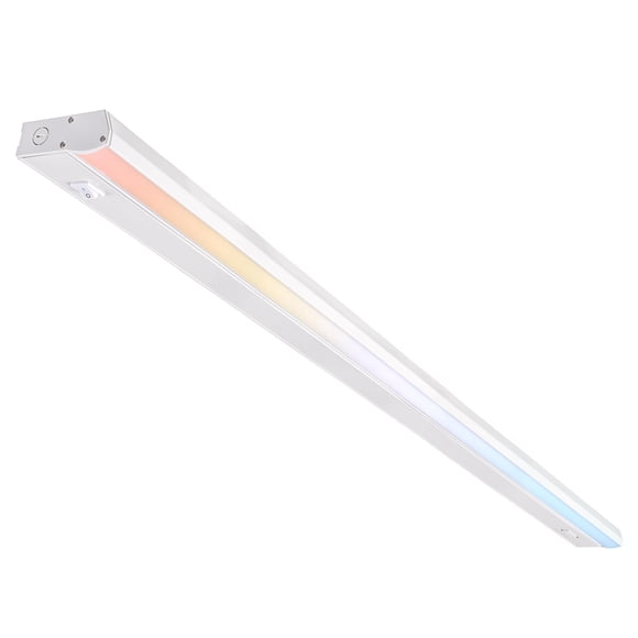 PARMIDA LED Under Cabinet Lighting, Hardwired Installation, 42 Inch, 30W, 5CCT Color Selectable - 2700K/3000K/4000K/5000K/6000K,