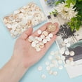 thumbnail image 3 of 300Pcs Mother of Pearl Mosaic Tiles Bulk Natural Shell Mosaic Flat Round Tiles for Home Decoration Crafts 3mm, 3 of 9