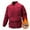 Wine, variant on ZCFZJW Men's Bomber Jacket Lightweight Casual Fall Winter Sherpa Fleece Lined Warm Windbreaker Zip Up Long Sleeve Thick Coat with Pockets XXL