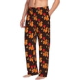 thumbnail image 2 of Uemuo Cute Squirrel Pattern Men's Wide Leg Palazzo Lounge Pants with Pockets Light Weight Loose Comfy Casual Pajama Pants-XX-Large, 2 of 9