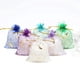 thumbnail image 4 of Bolsas pequeñas de Organza con cordón para regalo de Navidad, embalaje de joyería con dijes, luna, estrella, 7x9, 9x12, 10x15, 13x18cm, 50 unidades, 4 of 4