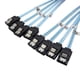 thumbnail image 3 of 4X SAS Cable Cable de Alta Velocidad 6Gbps 4 Puertos / Conjunto de Alta Calidad para Servidor de 0,5 Metros, 3 of 5