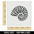thumbnail image 2 of Nautilus Beach Sea Shell DIY Cookie Wall Craft Stencil - 4.5 Inch, 2 of 5
