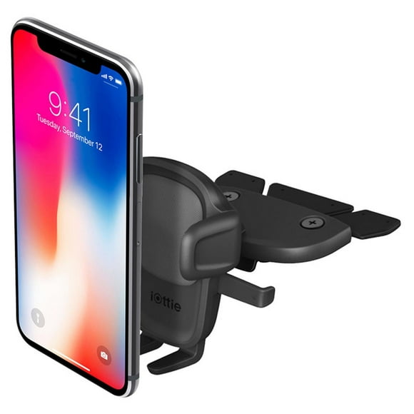 iOttie Easy One Touch 5 CD Slot Phone Mount - Black