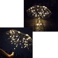 thumbnail image 4 of Paraguas transparente con luz LED timcorr para foto de boda y escenario, 4 of 8