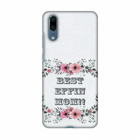 Huawei P20 Case, Premium Handcrafted Designer Hard Snap on Shell Case ShockProof Back Cover for Huawei P20 - Best Effin