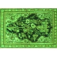thumbnail image 1 of Ahgly Company Indoor Rectangle Persian Green Traditional Area Rugs, 6' x 9', 1 of 1