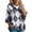 A-Gray1110, variant on Womens Argyle Hooded Drawstring Knit Sweater Casual Fall Everyday Soft Pullover Hoodies
