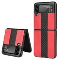 thumbnail image 3 of For Samsung Galaxy Z Flip 3 5G Slim Folding Leather Shockproof Phone Case Cover, 3 of 9