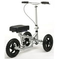 thumbnail image 1 of KneeRover PRO All Terrain Knee Scooter with Shock Absorber - Silver, 1 of 1