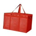 thumbnail image 3 of Lipstore Sac de Livraison Isolé Sac de Livraison pour Travail Voyage Traiteur Rouge, 3 of 8