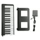 thumbnail image 2 of Piano Electrónico de 61 Teclas, Teclado Portátil, Teclado de Piano Plegable para Principiantes, 2 of 7