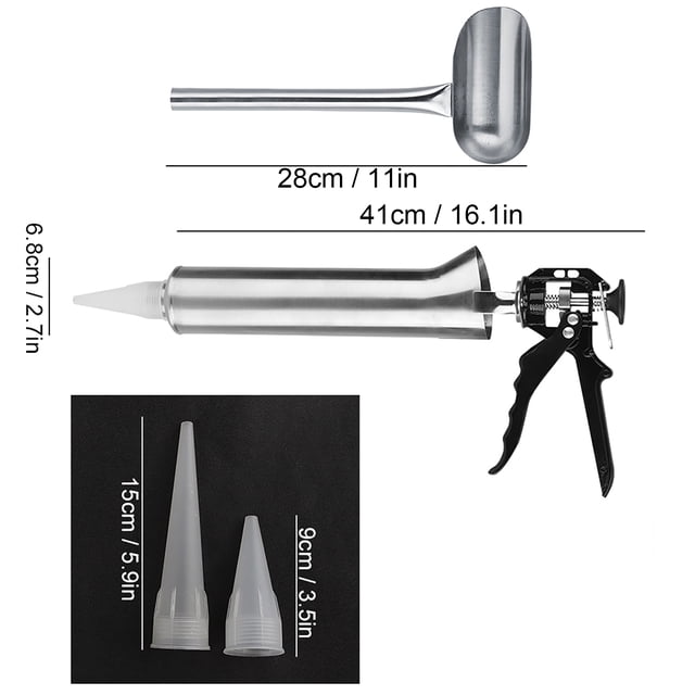 Stainless Steel Caulking Tool, Wear- and Corrosion- Mortar Grouting , Stainless Steel for Ordinary Grouting