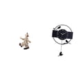 thumbnail image 1 of Figura decorativa minimalista de reloj con forma de pájaro , ideal para mesa, armario, sala de estar, cocina, estudio o comedor. Un regalo perfe, 1 of 8