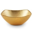 thumbnail image 1 of Leeber 31232 7.5 in. Atlas Square Gold Glass Bowl, 1 of 1