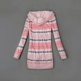 thumbnail image 4 of Ketyyh-chn99 Womens Fashion Casual Long Sleeve Open Front Sweater with Pockets Pink,L, 4 of 5