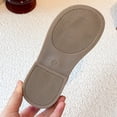 thumbnail image 7 of BOBOGOJP Toddler Girls Sandals Closed-Toe T-Strap Kids Flower Summer Flats Dress Sandals Shoes Silver for Size 2.5, 7 of 7