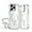 White, variant on For iPhone 13 Pro Case, Magnetic Clear Case with Lens Kickstand, Full-Body Shockproof Protective Crystal Cover, Compatible with MagSafe, Anti-Yellowing Transparent Phone Cover,White