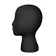 thumbnail image 5 of Modelo de cabeza femenino de la cabeza de la cabeza de Maniquin de 1pc Modelo de cabeza de peluca para la tienda de salones, 5 of 5
