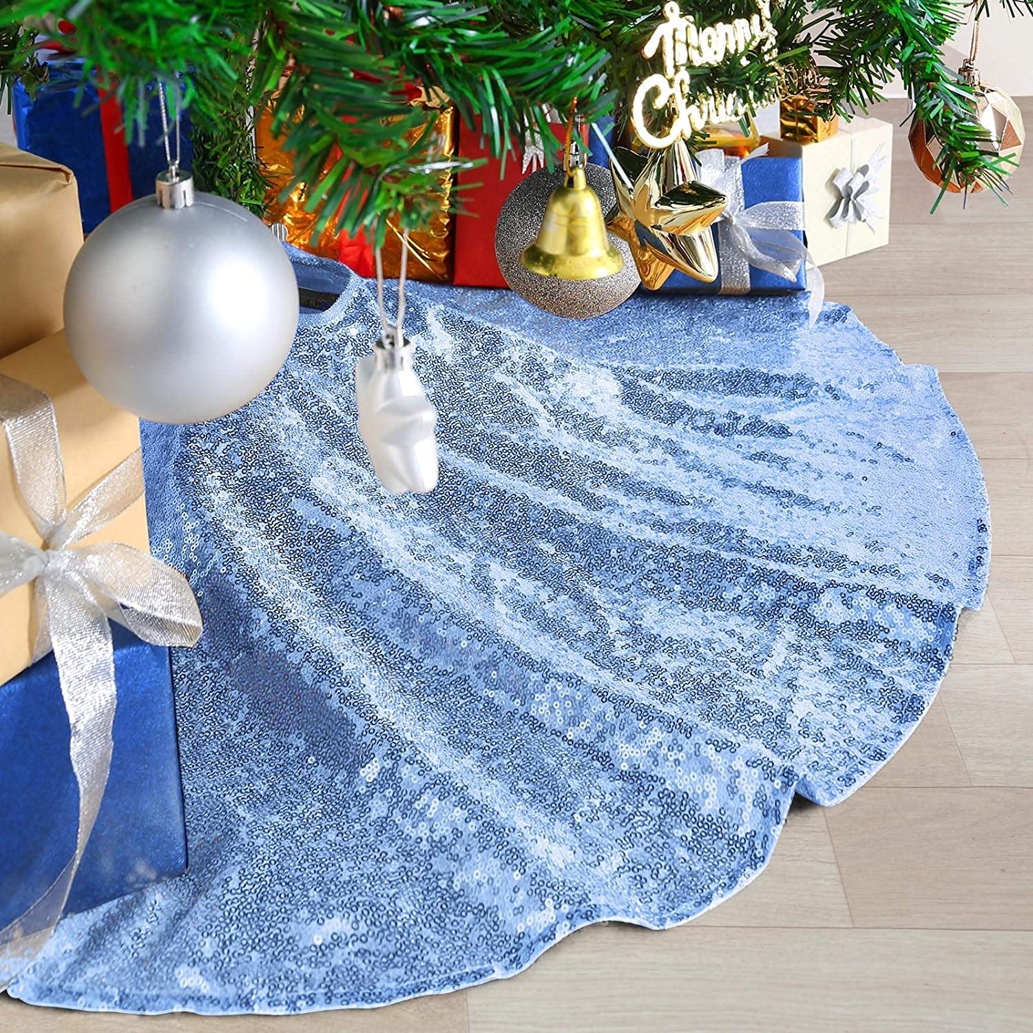 Blue Tree Skirt Walmart 