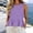Purple, variant on OGLCCG Womens Ruffle Cotton Linen Tank Tops Summer Beach Cute Sleeveless Shirts Loose Fit Solid Beach Vest Top