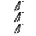 thumbnail image 4 of Jumpingount Paquete de 2 calcetines hasta el muslo calentadores de piernas para diario fiesta de Halloween gris claro Gris claro 3piezas, 4 of 6