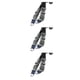 thumbnail image 3 of Qarigey Paquete de 2 Medias Altas hasta el Muslo Calcetines hasta la Rodilla Gris Claro, 3 of 6