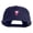 Navy, variant on Dancing Axolotl Embroidered 5 Panel Cotton High Profile Flat Bill Unstructured Cap - Olive OSFM