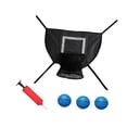 thumbnail image 4 of Juego de accesorios para aro de baloncesto de trampolín para niños amantes del baloncesto. Bola azul, 4 of 8
