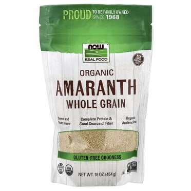 Now Foods Organic Amaranth Grain 16 Ounce