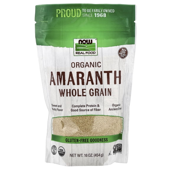 Now Foods Organic Amaranth Grain 16 Ounce