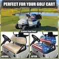 thumbnail image 5 of Aplkyhs Fireworks American Flag Golf Cart Seat Towel Blanket Independence Day Golf High Quality Golf Cart Seat Cover Stylish Club Car Precedent Seat Covers Keep Seats Cool, 5 of 7