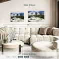 thumbnail image 4 of Elephant Stock Flowing Iguazu Falls Wall Art - Horizontal Canvas Wall Art - Living Room Wall Decor - Photography Nature Canvas - Gray And Blue Decor - 36" x 24", 4 of 8