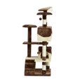 thumbnail image 3 of 52 inch Cat Scratching Tree, Large Cat Playing House Cat Activity Tree Tower, 3 of 8