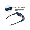 thumbnail image 2 of Walleva Black Mr. Shield Polarized Replacement Lenses for Oakley TwoFace Sunglasses, 2 of 5