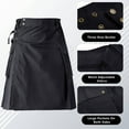 thumbnail image 3 of TRGPSG Kilt for Men,Waterproof Pleated Modern Skirt, 23" Scottish Utility Kilt, Camo Kilt with 2 Large Pockets, 3 of 6