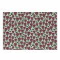 thumbnail image 1 of Bee Cutting Board, Pattern of Rose Buds Bouquets and Flying Bumble Bees with Human Eyes Cartoon Print, Decorative Tempered Glass Cutting and Serving Board, Small Size, Multicolor, by Ambesonne, 1 of 1