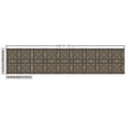 thumbnail image 3 of Abstract Upholstery Fabric by the Yard, Bicolour Design Oriental Inspired Motif with Rounds and Triangles Print, Decorative Fabric for DIY and Home Accents, Dark Sepia and Tan by Ambesonne, 3 of 5