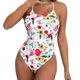 thumbnail image 1 of Gibobby Trajes de Baño Mujer Traje de baño delgado sexy con estampado de bikini para mujer(Blanco,CH), 1 of 4